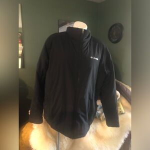 Men’s Columbia Black insulated Jacket-XL mint!